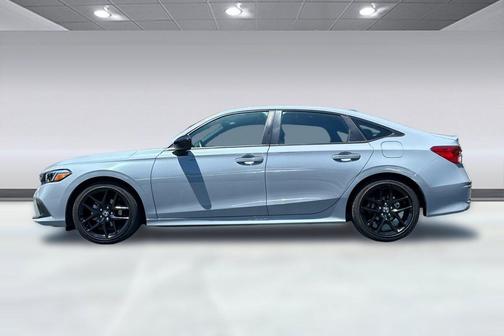 Aegean Blue Metallic 2023 Honda Civic Sport