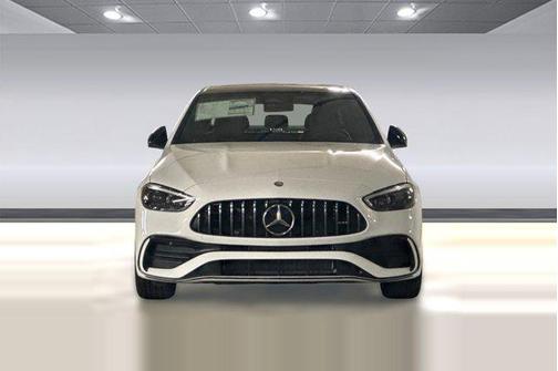 Polar White 2026 Mercedes-Benz AMG C 43 4MATIC