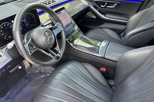 Obsidian Black Metallic 2022 Mercedes-Benz S-Class 4MATIC