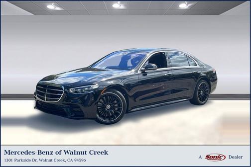 Obsidian Black Metallic 2022 Mercedes-Benz S-Class 4MATIC