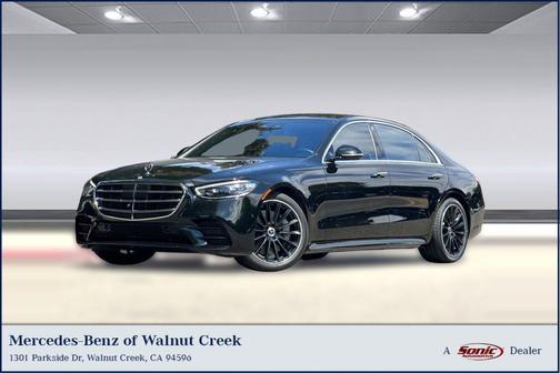 Obsidian Black Metallic 2022 Mercedes-Benz S-Class 4MATIC