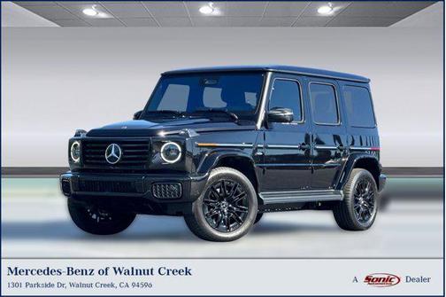 Obsidian Black Metallic 2025 Mercedes-Benz G-Class G 580e