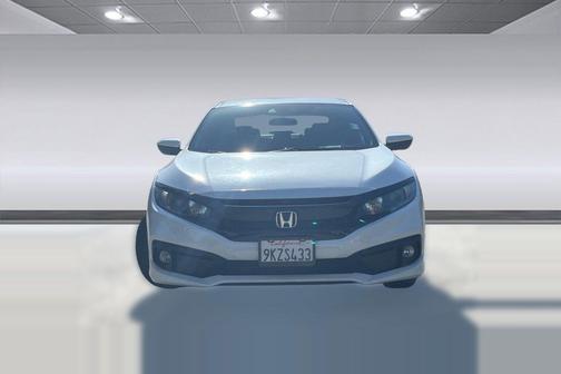 Platinum White Pearl 2021 Honda Civic Sport