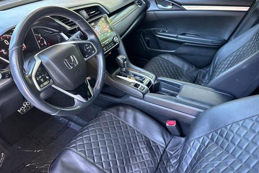 Platinum White Pearl 2021 Honda Civic Sport