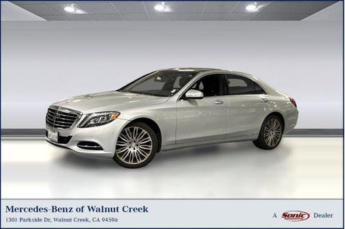 Iridium Silver Metallic 2015 Mercedes-Benz S-Class S 550