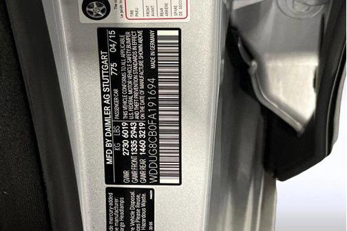 Iridium Silver Metallic 2015 Mercedes-Benz S-Class S 550