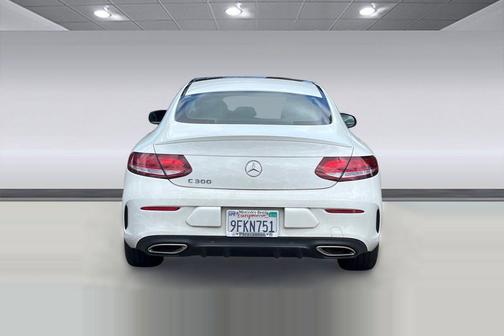 Polar White 2023 Mercedes-Benz C-Class Coupe