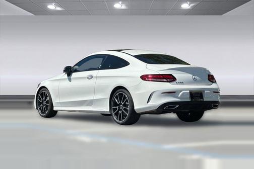 Polar White 2023 Mercedes-Benz C-Class Coupe