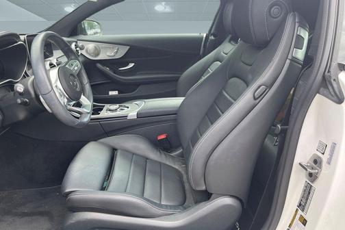 Polar White 2023 Mercedes-Benz C-Class Coupe