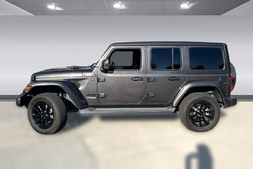 Gray 2021 Jeep Wrangler Unlimited Sahara