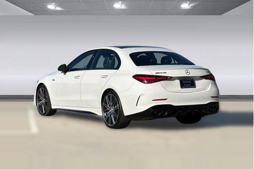 Polar White 2026 Mercedes-Benz AMG C 43 4MATIC