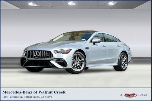 Cirrus Silver Metallic 2024 Mercedes-Benz AMG GT 43 4-Door