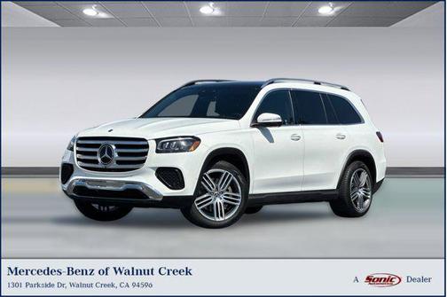 Polar White 2025 Mercedes-Benz GLS 450 4MATIC