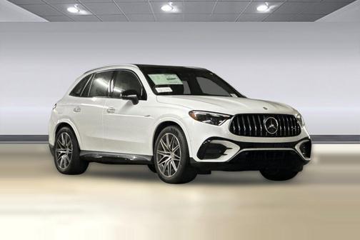 MANUFAKTUR Moonlight White Metallic 2025 Mercedes-Benz AMG GLC 63 S E Performance 4MATIC