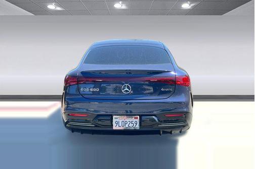 Twilight Blue Metallic 2023 Mercedes-Benz EQS 580 4MATIC