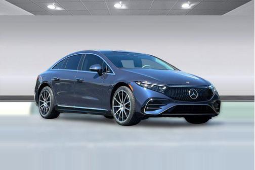 Twilight Blue Metallic 2023 Mercedes-Benz EQS 580 4MATIC