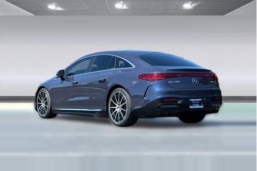 Twilight Blue Metallic 2023 Mercedes-Benz EQS 580 4MATIC