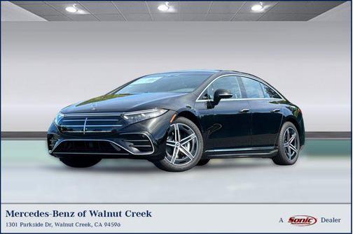 Black 2026 Mercedes-Benz EQS 450 4MATIC