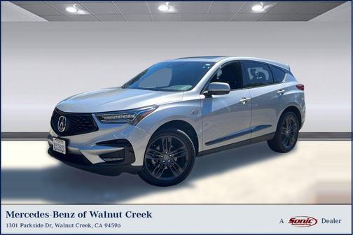 Lunar Silver Metallic 2021 Acura RDX A-Spec