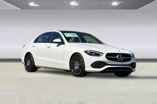 Polar White 2026 Mercedes-Benz C-Class C 300 4MATIC