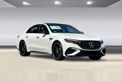 Polar White 2026 Mercedes-Benz AMG E 53 E 4MATIC+