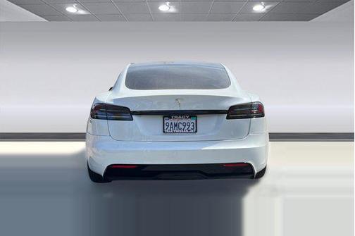 Pearl White Multi-Coat 2022 Tesla Model S Dual Motor All-Wheel Drive