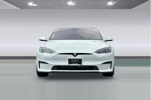 Pearl White Multi-Coat 2022 Tesla Model S Dual Motor All-Wheel Drive