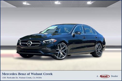 Black 2026 Mercedes-Benz C-Class C 300 4MATIC