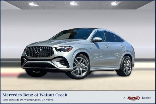 Cirrus Silver Metallic 2026 Mercedes-Benz AMG GLE 53 4MATIC+ Coupe