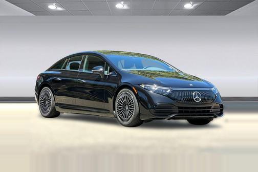 Obsidian Black Metallic 2024 Mercedes-Benz EQS 450 4MATIC