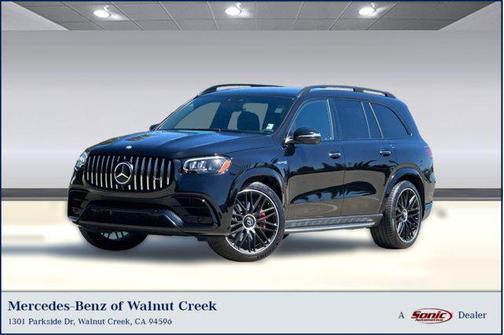 Obsidian Black Metallic 2024 Mercedes-Benz AMG GLS 63 Base