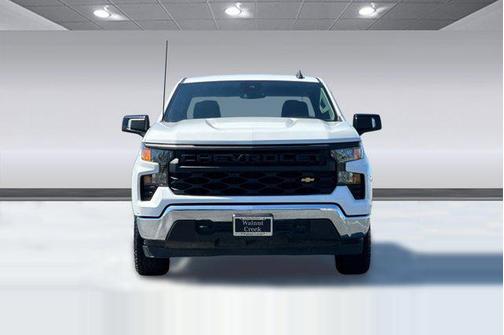 Summit White 2023 Chevrolet Silverado 1500 WT
