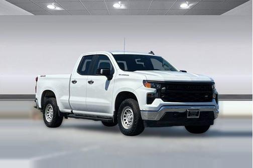 Summit White 2023 Chevrolet Silverado 1500 WT