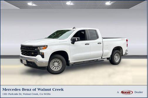 Summit White 2023 Chevrolet Silverado 1500 WT