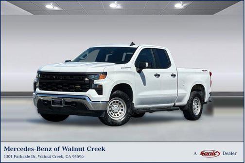 Summit White 2023 Chevrolet Silverado 1500 WT