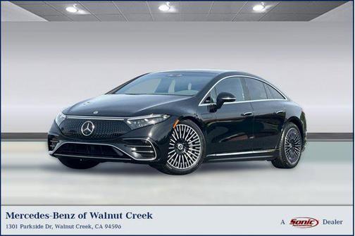 Obsidian Black Metallic 2023 Mercedes-Benz EQS 580 4MATIC