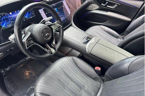 Obsidian Black Metallic 2024 Mercedes-Benz EQS 450 4MATIC