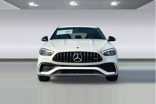 Polar White 2026 Mercedes-Benz AMG C 43 4MATIC