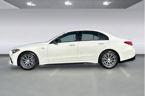 Polar White 2026 Mercedes-Benz AMG C 43 4MATIC