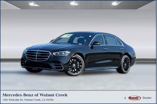 Obsidian Black Metallic 2026 Mercedes-Benz S-Class 4MATIC
