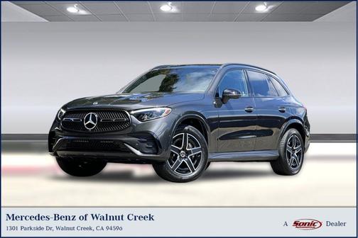 Graphite Grey Metallic 2025 Mercedes-Benz GLC 350e Base