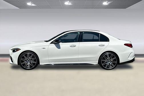 Polar White 2026 Mercedes-Benz AMG C 43 4MATIC