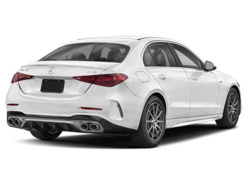 Polar White 2026 Mercedes-Benz AMG C 43 4MATIC