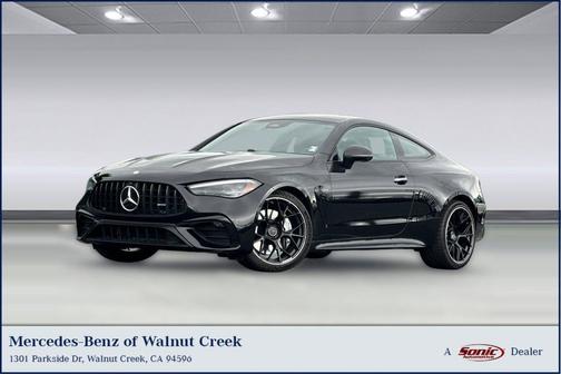 Obsidian Black Metallic 2025 Mercedes-Benz AMG CLE 53 4MATIC+
