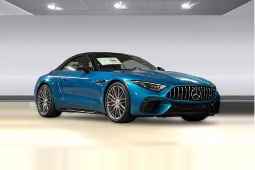 Hyper Blue Metallic 2025 Mercedes-Benz AMG SL 63 Base