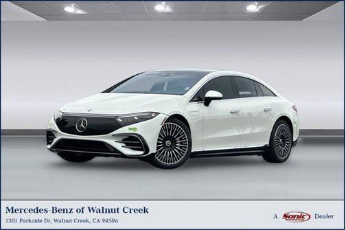 MANUFAKTUR Diamond White Metallic 2023 Mercedes-Benz EQS 580 4MATIC