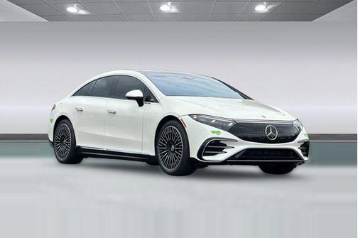 MANUFAKTUR Diamond White Metallic 2023 Mercedes-Benz EQS 580 4MATIC