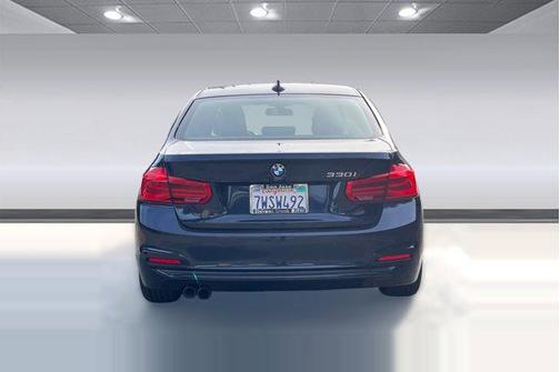 Blue 2017 BMW 330 330i