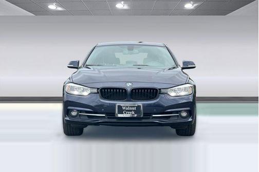 Blue 2017 BMW 330 330i