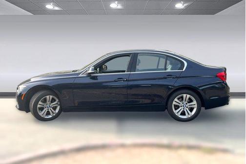 Blue 2017 BMW 330 330i